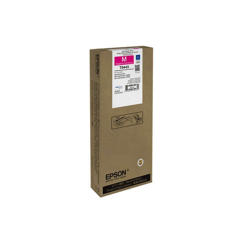 Epson C13T944340 T9443 Cartuccia Originale M Magenta 3000 Pagine