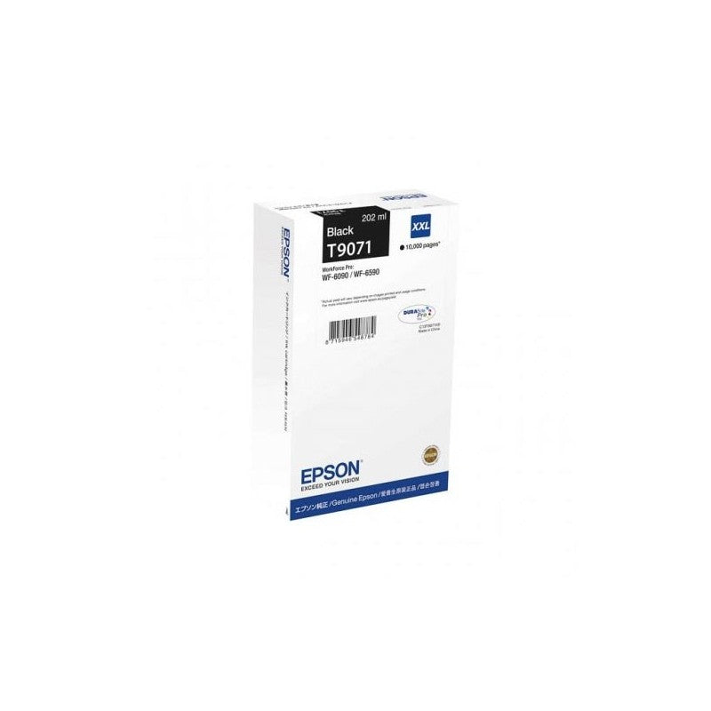 Epson C13T907140 T9071 Cartuccia Originale Bk Nero 10000 Pagine