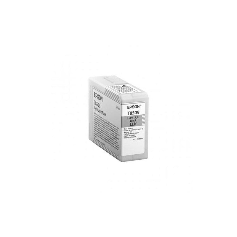 Epson C13T850900 T8509 Cartuccia Originale Light Light Bk Nero