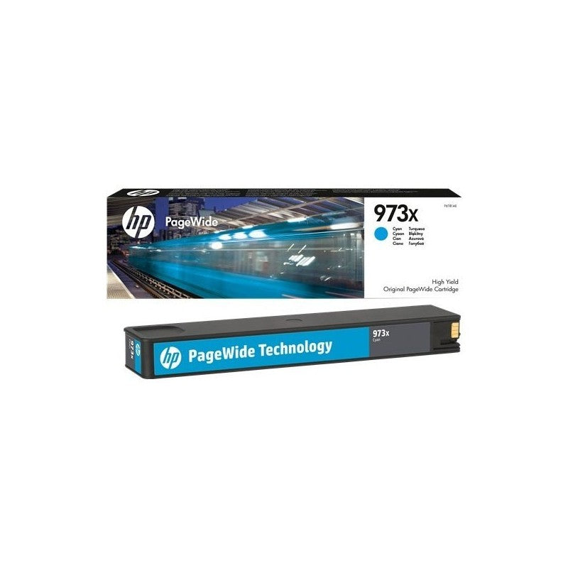HP F6T81AE 973XL Cartuccia Originale C Ciano