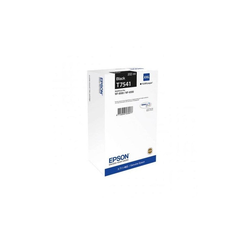 Epson C13T754140 T7541 Cartuccia Originale Bk Nero 202ml 10000 Pagine