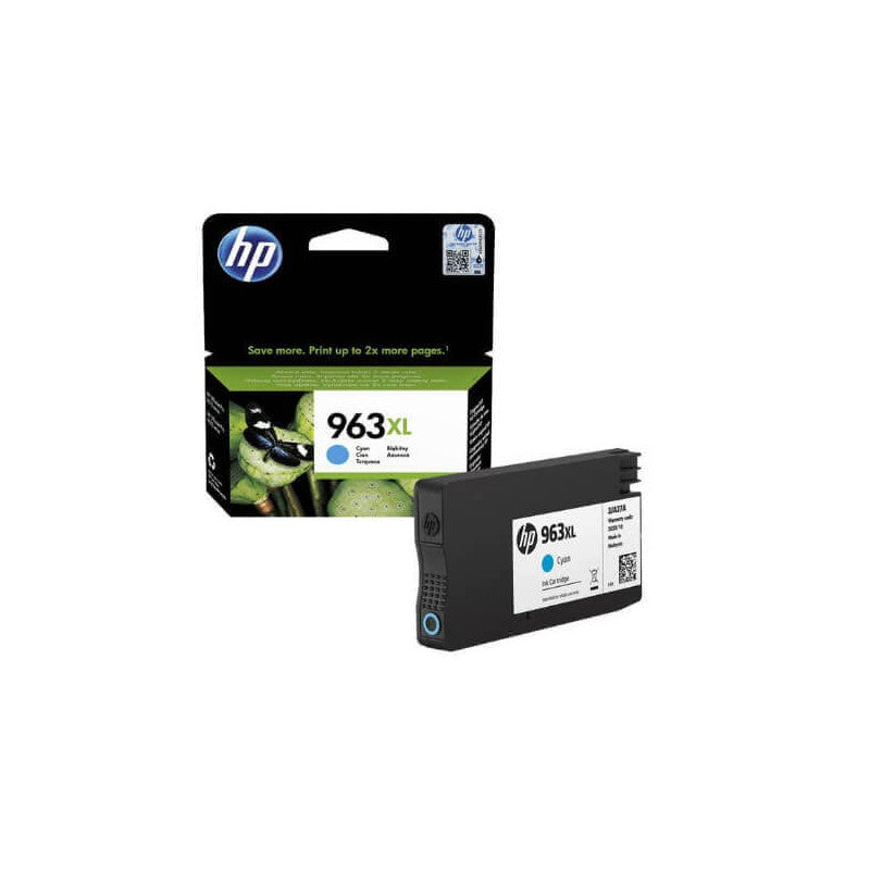 HP 3JA27AE 963XL Cartuccia Originale C Ciano