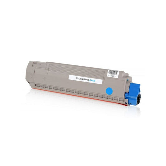 Toner Compatibile Oki ES8460 44059231 C Ciano 9000 Pagine