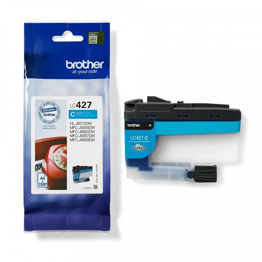 Cartuccia Originale Brother LC427C C Ciano 1500 Pagine