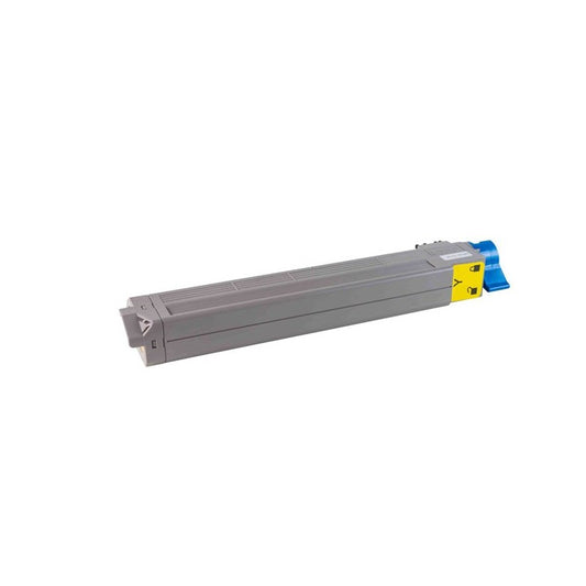 Toner Compatibile Oki C9655 43837129 Y Yellow 22500 Pagine