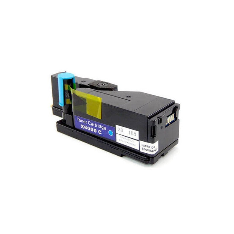 Toner Compatibile Xerox 6000 106R01627 106R1627 C Ciano 1000 Pagine