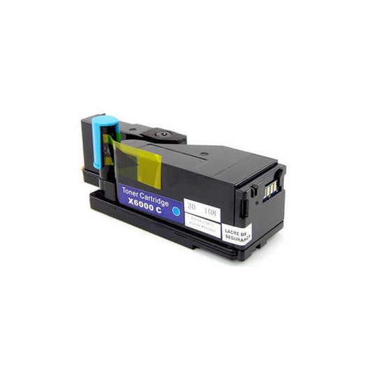 Toner Compatibile Xerox 6000 106R01627 106R1627 C Ciano 1000 Pagine