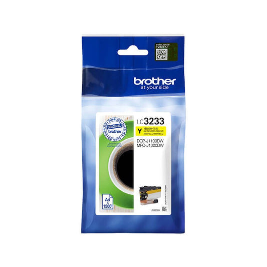 Cartuccia Originale Brother LC3233Y Y Yellow 1500 Pagine