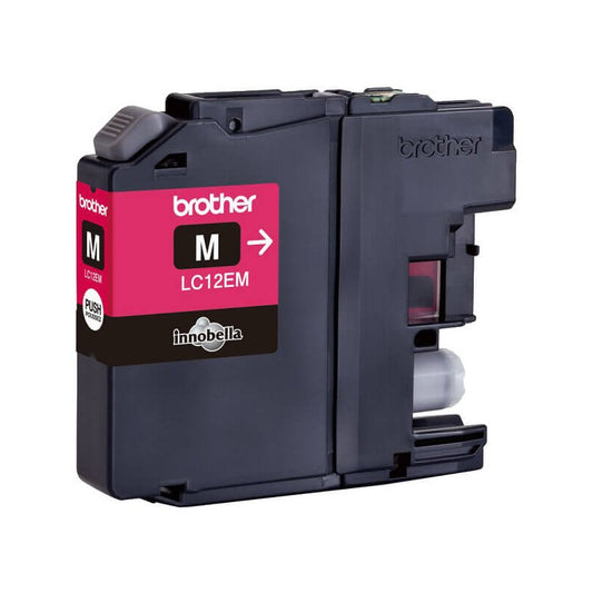 Cartuccia Originale Brother LC12EM M Magenta 1200 Pagine