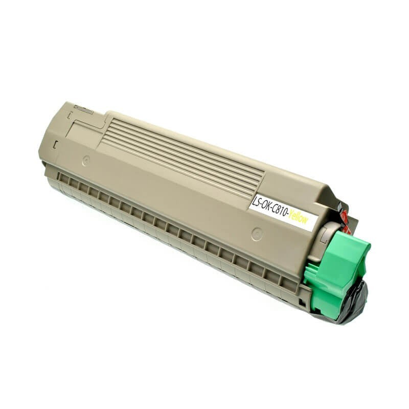Toner Compatibile Oki C810 44059105 Y Yellow 8000 Pagine