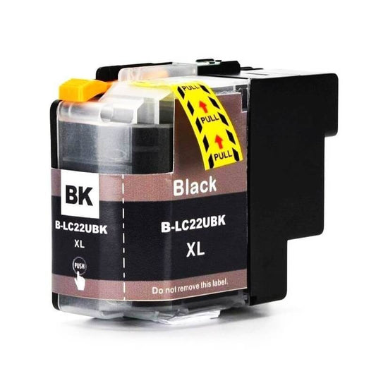 Cartuccia Compatibile Brother LC22U BK Nero Con Chip 2400 Pagine