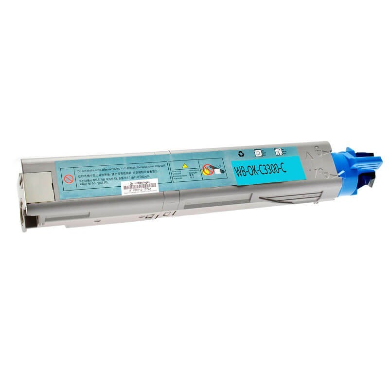 Toner Compatibile Oki C3300 43459331 C Ciano 2500 Pagine