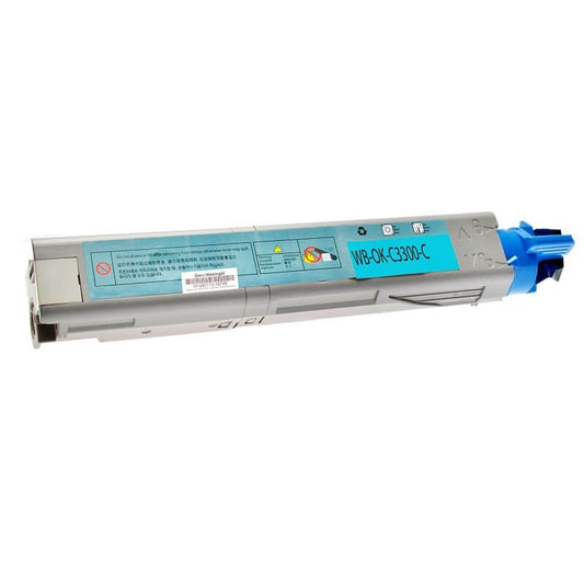Toner Compatibile Oki C3300 43459331 C Ciano 2500 Pagine