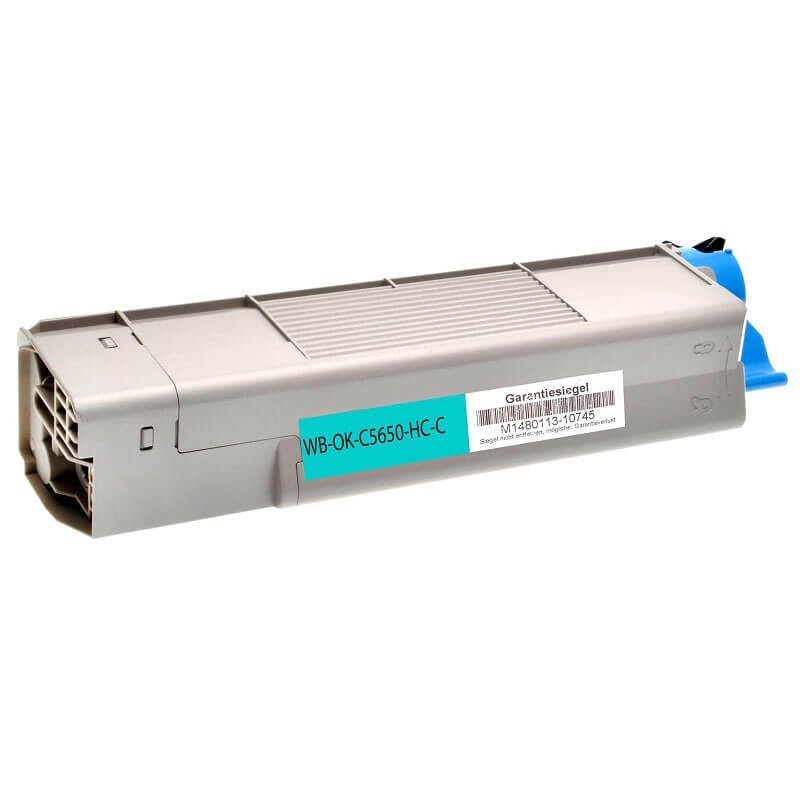 Toner Compatibile Oki C5650 43865707 C Ciano 2000 Pagine