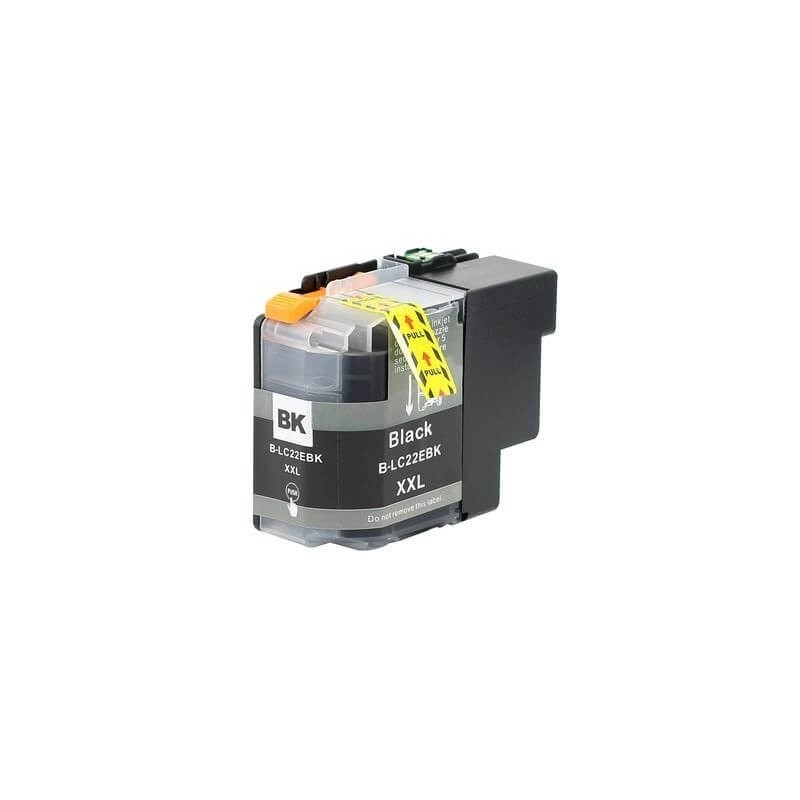 Cartuccia Compatibile Brother LC22E BK Nero Con Chip 2400 Pagine