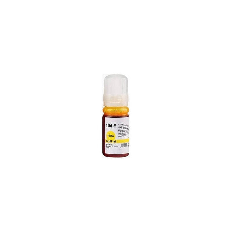 Inchiostro Compatibile Epson 104 C13T00P440 70ml Y Yellow