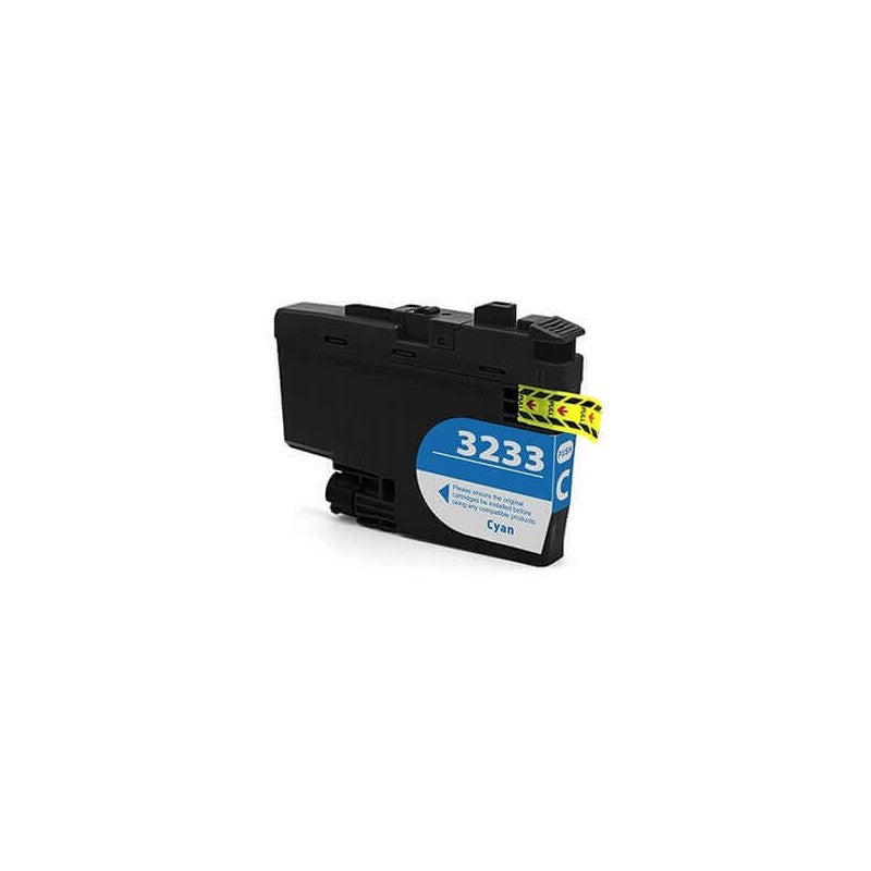 Cartuccia Compatibile Brother LC3233 C Ciano 16ML Con Chip 1500 Pagine