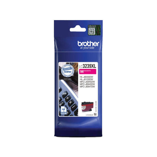 Cartuccia Originale Brother LC3239XLM M Magenta 5000 Pagine