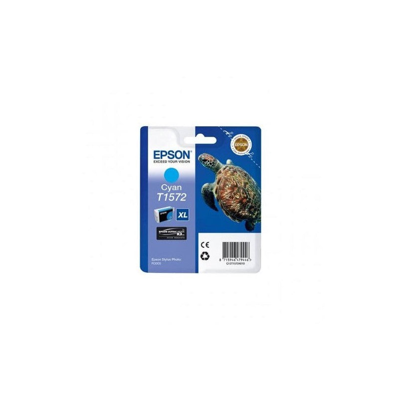 Epson C13T15724010 T1572 Cartuccia Originale C Ciano