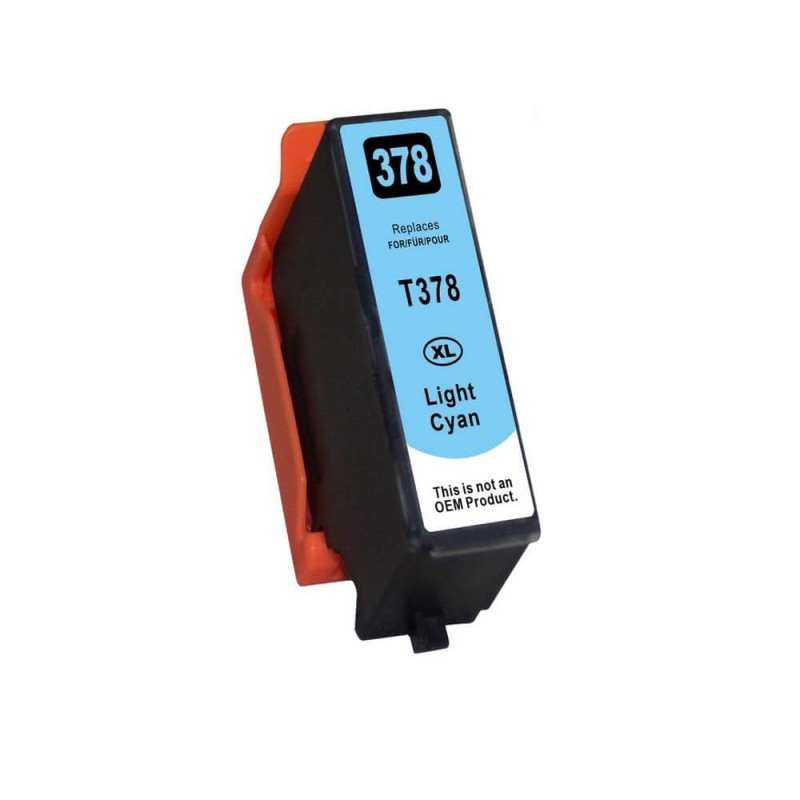 Cartuccia Compatibile Epson T3785 T3795 378 XL LIGHT Ciano