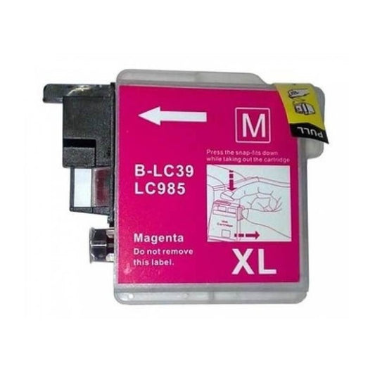 Cartuccia Compatibile Brother LC-39 LC-985 M Magenta 12ml