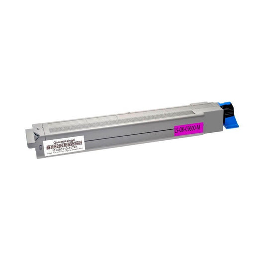 Toner Compatibile Oki C9600 42918914 M Magenta 15000 Pagine
