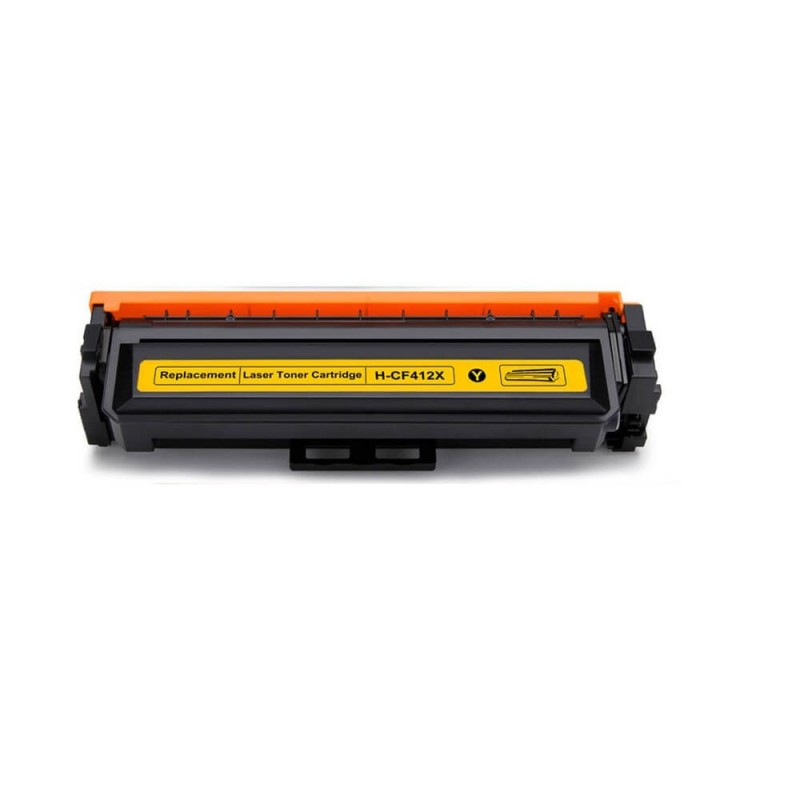 Toner Compatibile HP CF412X 412X Y Yellow 5000 Pagine