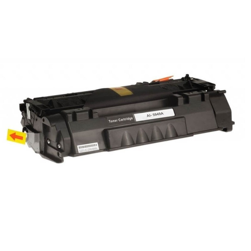 Toner Compatibile HP Q5949A 49A Q7553A 53A Bk Nero 3000 Pagine