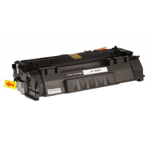 Toner Compatibile HP Q5949A 49A Q7553A 53A Bk Nero 3000 Pagine