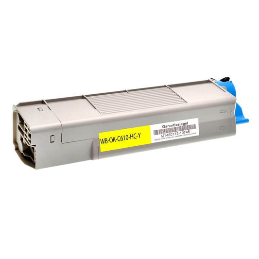 Toner Compatibile Oki C610 44315305 Y Yellow 6000 Pagine