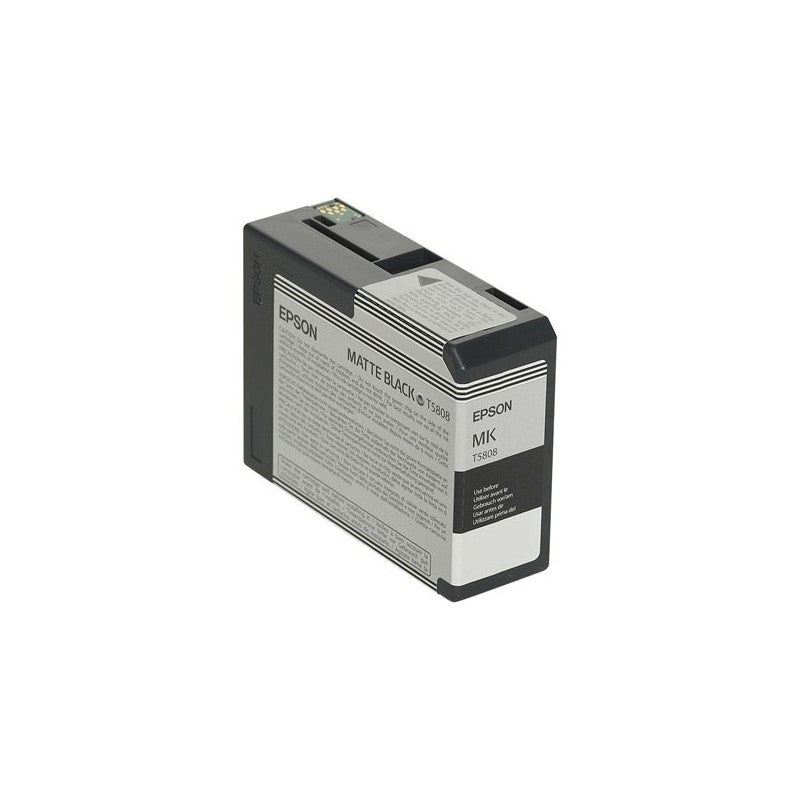 Epson C13T580800 T5808 Cartuccia Originale MBK Matte Bk Nero 80ml