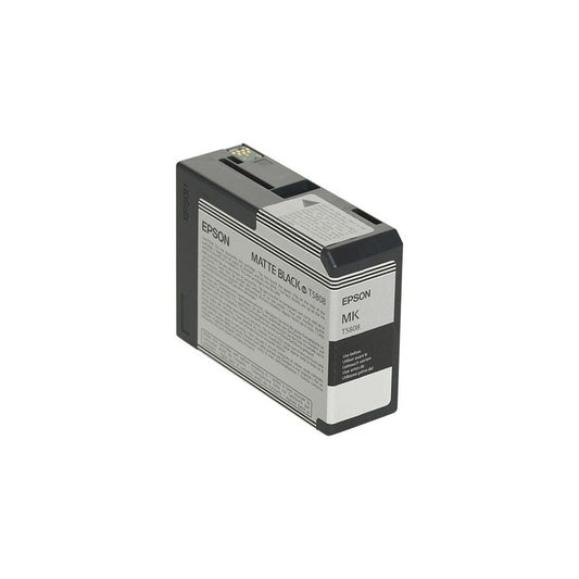 Epson C13T580800 T5808 Cartuccia Originale MBK Matte Bk Nero 80ml