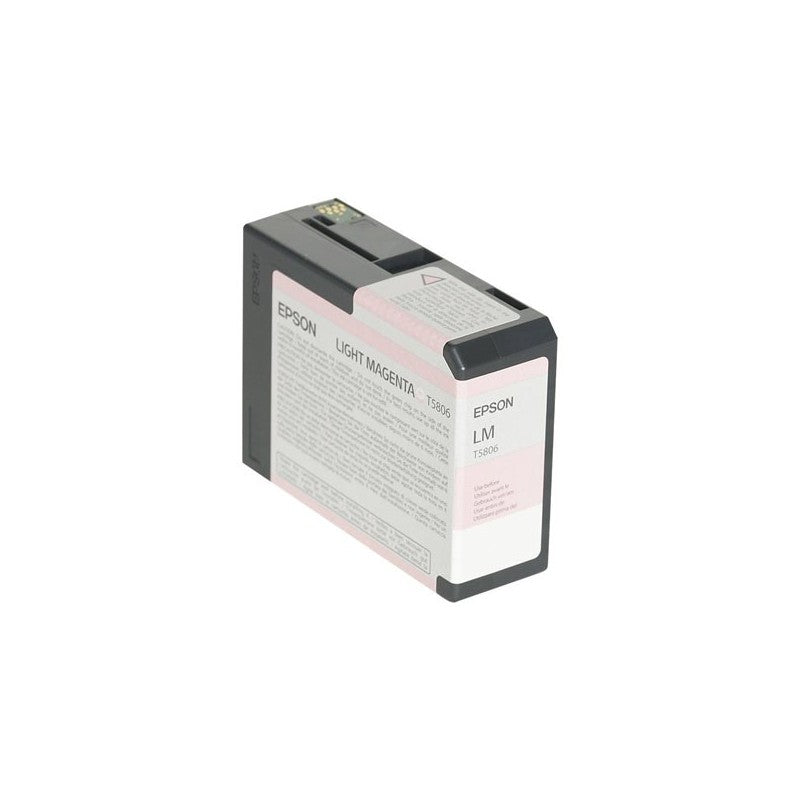 Epson C13T580600 T5806 Cartuccia Originale LM Light Magenta 80ml