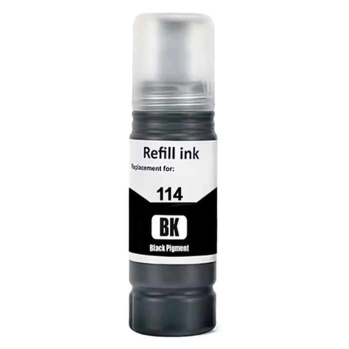 Inchiostro Compatibile Epson 114 C13T07A140 T07A140 Bk Nero 70ml