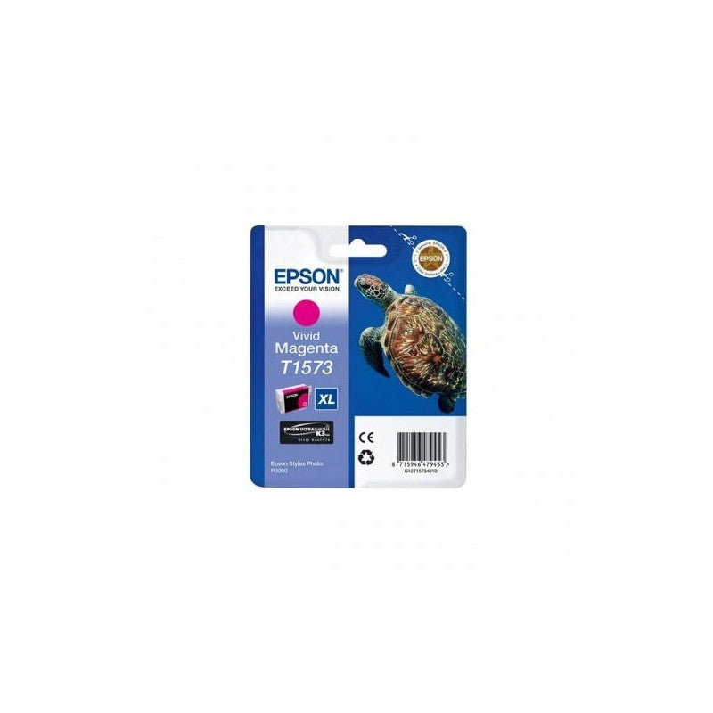 Epson C13T15734010 T1573 Cartuccia Originale M Magenta