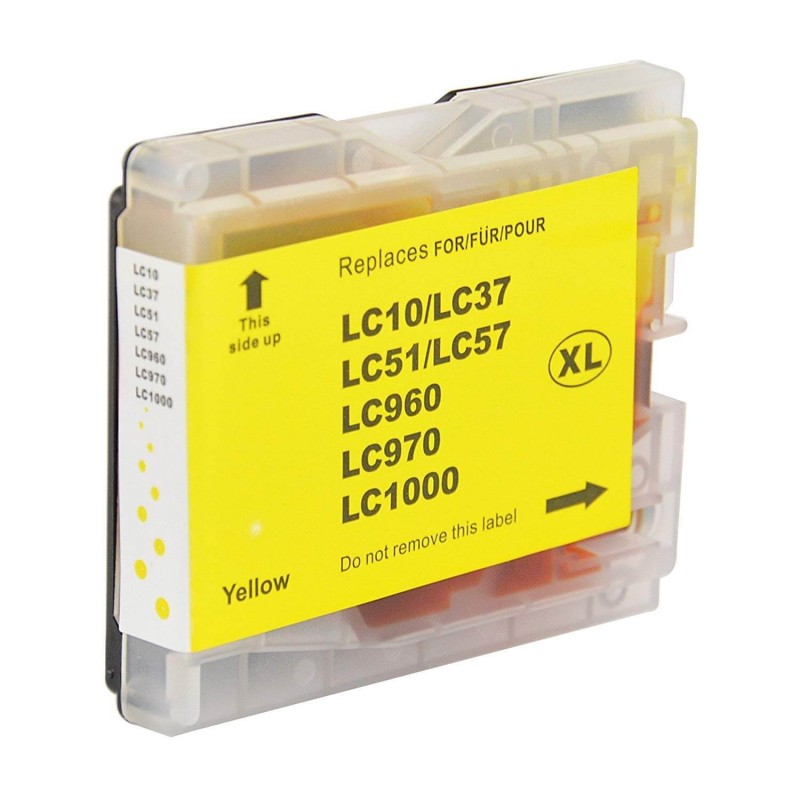 Cartuccia Compatibile Brother LC-960 LC-970 LC-1000 Y Yellow 15ml