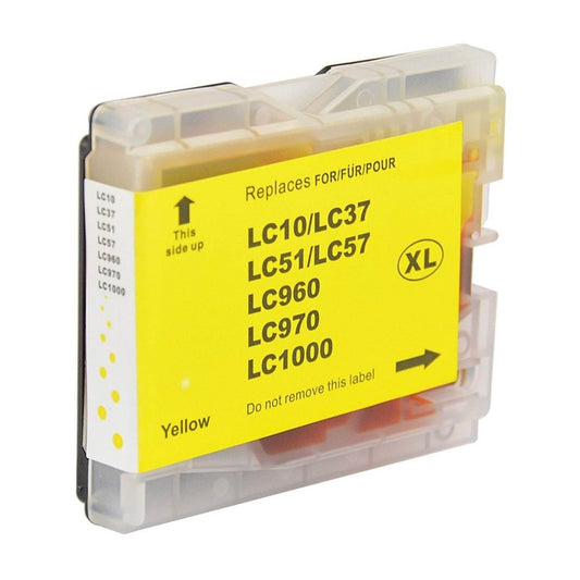 Cartuccia Compatibile Brother LC-960 LC-970 LC-1000 Y Yellow 15ml