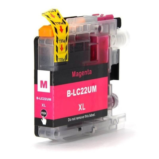 Cartuccia Compatibile Brother LC22U M Magenta Con Chip 1200 Pagine