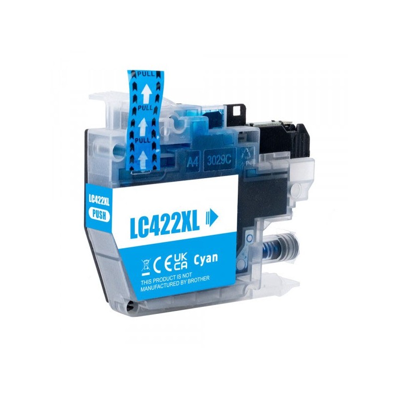 Cartuccia Compatibile Brother LC-422XL LC422XL C Ciano 1500 Pagine