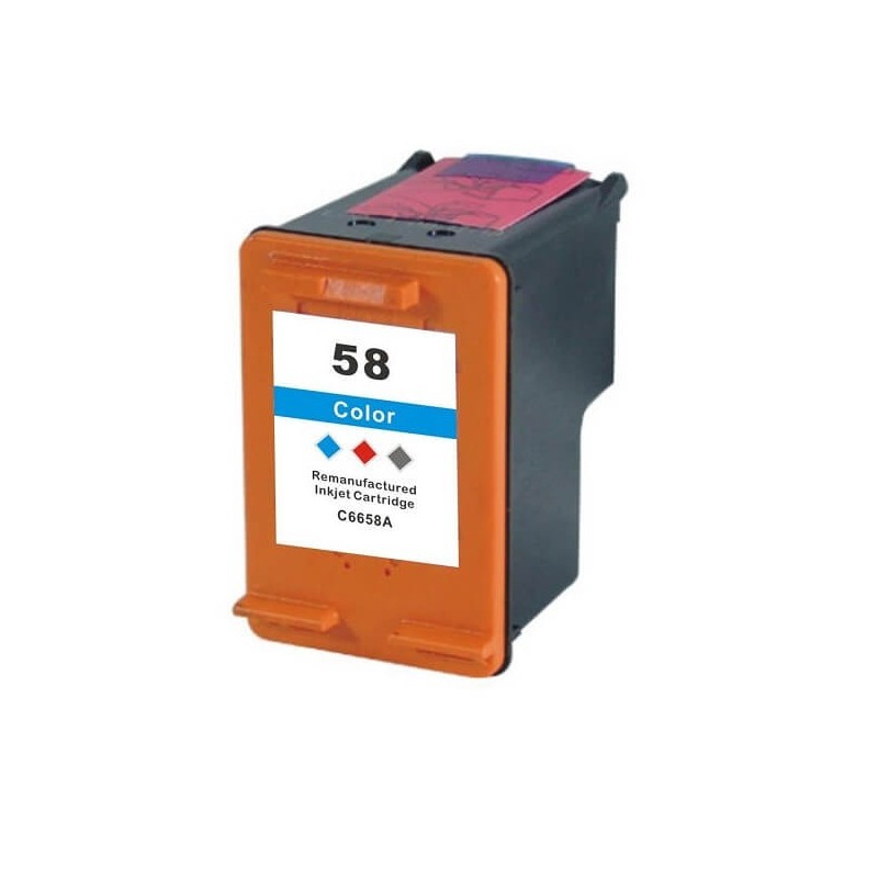 Cartuccia Compatibile HP 58 C6658AE Colore Photo Lc Lm Bk