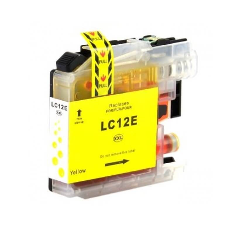 Cartuccia Compatibile Brother LC12E Y Yellow Con Chip 1200 Pagine