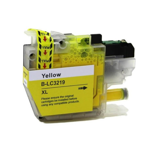 Cartuccia Compatibile Brother LC3219XL Y Yellow Con Chip 1500 Pagine