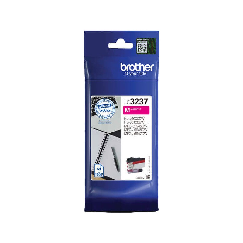 Cartuccia Originale Brother LC3237M M Magenta 1500 Pagine