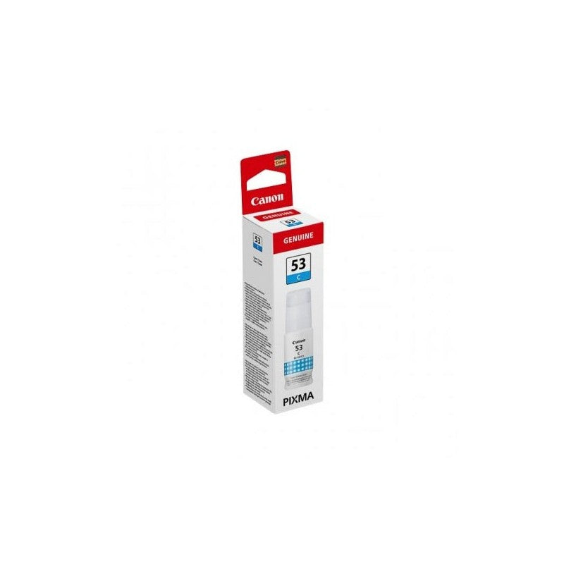 Canon GI-53C 4673C001 GI53C 60ml Inchiostro Originale C Ciano 3000 Pagine