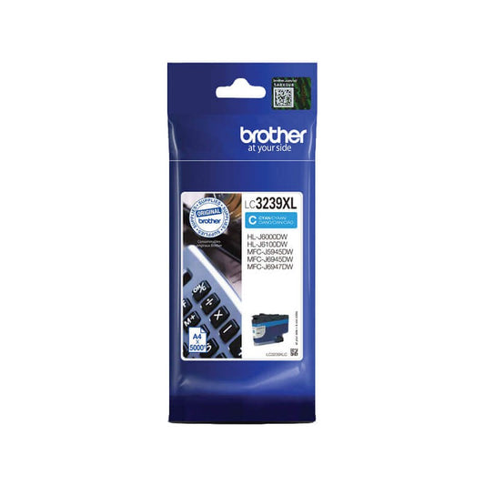Cartuccia Originale Brother LC3239XLC C Ciano 5000 Pagine