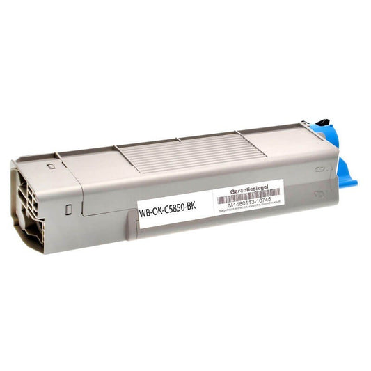 Toner Compatibile Oki C5850 43865724 Bk Nero 8000 Pagine