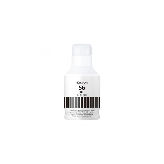 Canon GI-56BK 4412C001 GI56BK 170ml Inchiostro Originale Bk Nero 6000 Pagine