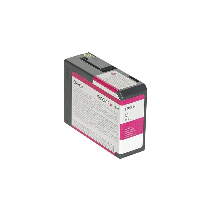 Epson C13T580300 T5803 Cartuccia Originale M Magenta 80ml