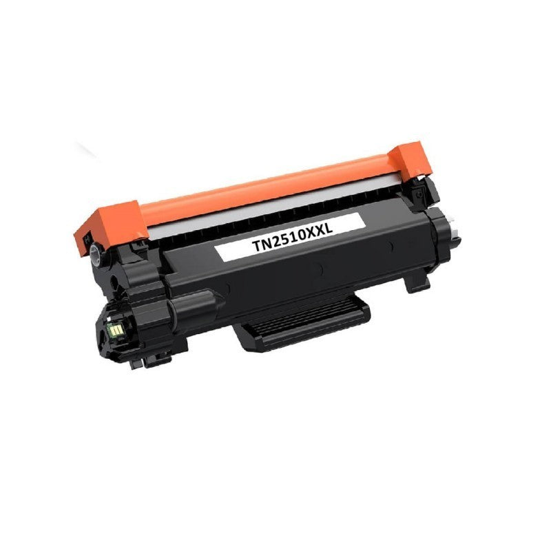 Toner Compatibile Brother TN-2510XXL TN-2510 XXL BK 5000 Pagine CON Chip