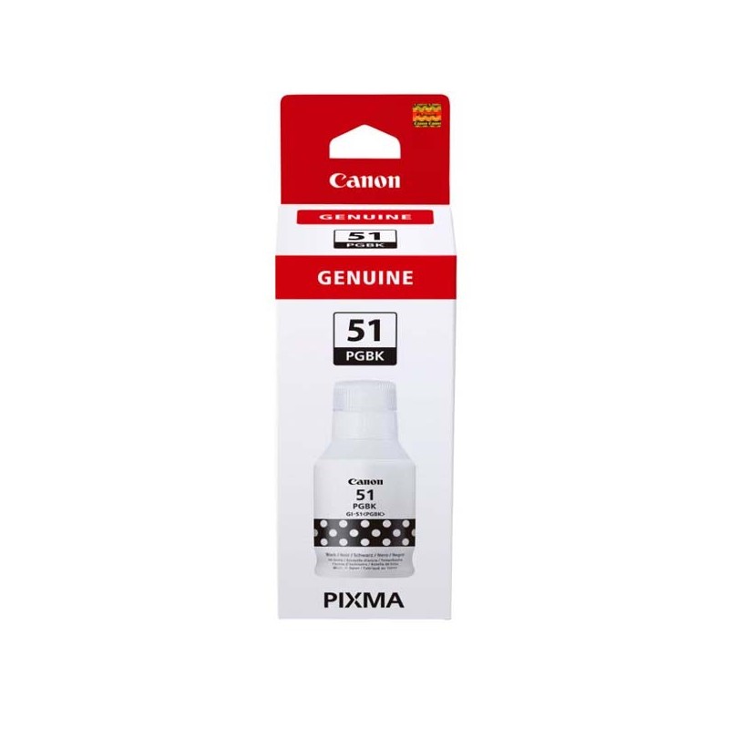 Canon GI-51PGBK 4529C001 170ml Inchiostro Originale Bk Nero 6000 Pagine